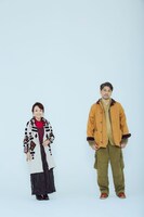 「A NEW MUSICAL『In This House～最後の夜、最初の朝～』」より、岸祐二（右）、入絵加奈子（左）のビジュアル。