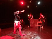 飛ぶ劇場「Q稿、銀河鉄道の夜」沖縄公演より。