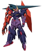 ガンダムゼルトザームの設定画。