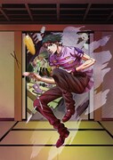 OVA「岸辺露伴は動かない」(エピソード:富豪村)のキービジュアル。