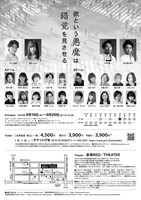 劇団時間制作 第20回公演「ほしい」チラシ裏