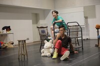 快快「ルイ・ルイ」稽古場の様子。（撮影：加藤和也）