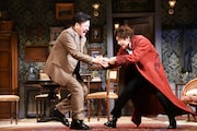 「愛と哀しみのシャーロック・ホームズ」フォトコールより。