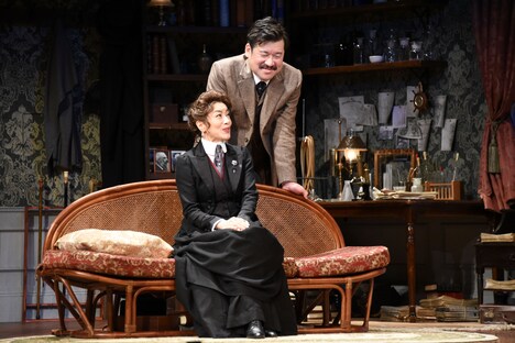 「愛と哀しみのシャーロック・ホームズ」フォトコールより。