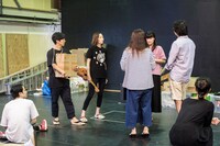 阿佐ヶ谷スパイダースvol.27「桜姫～燃焦旋律隊殺於焼跡～」稽古の様子。(c)aka EVA