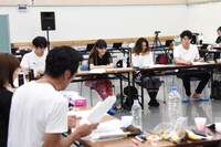 「渦が森団地の眠れない子たち」稽古より。