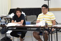 「渦が森団地の眠れない子たち」稽古より。