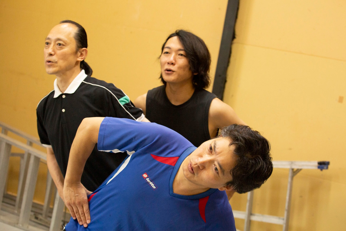 オペラシアターこんにゃく座公演 林光歌劇場 2019「オペラ『ふしぎなたまご』」「オペラ『おじいちゃんの口笛』」稽古より。（撮影：和久井幸一）