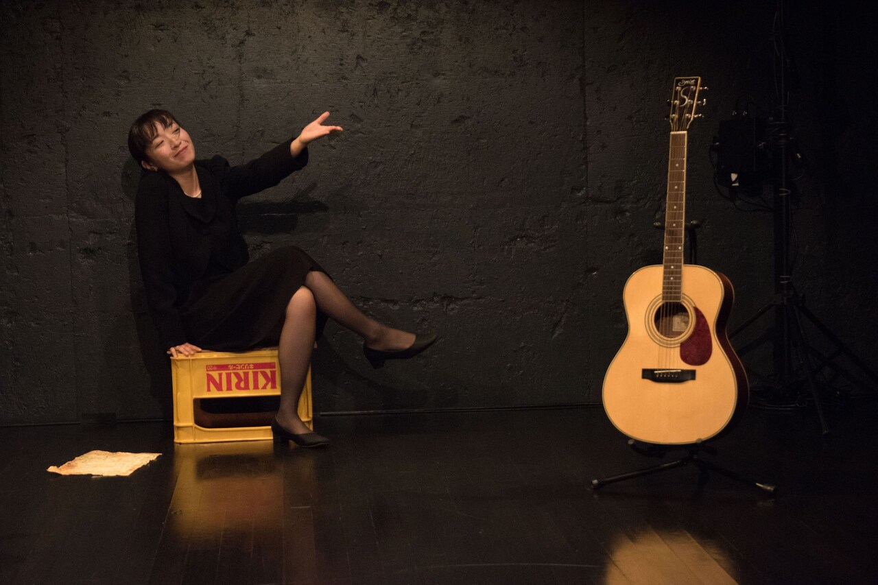 菊池佳南が2役演じ分けつつ大熱唱、うさぎストライプ「ゴールデンバット」開幕