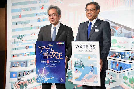 「WATERS takeshiba」プロジェクト発表会より。