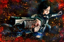 原野正章扮する伊達政宗。