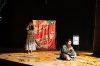 阿佐ヶ谷スパイダースvol.27「桜姫～燃焦旋律隊殺於焼跡～」より。(c)宮本雅通