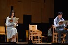 被災地に思いを、音楽朗読劇「ヘブンズ・レコード」開幕