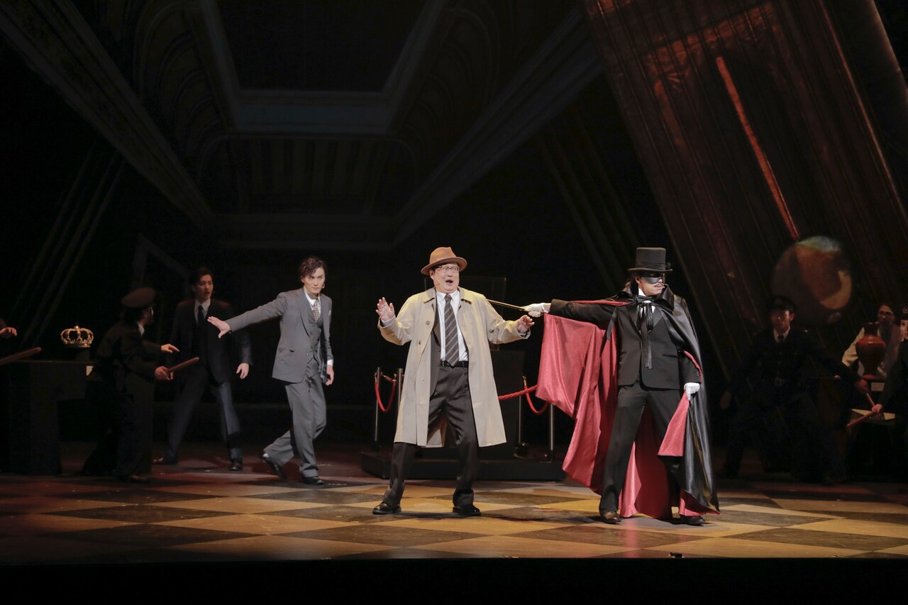 中川晃教・加藤和樹・大原櫻子らが共演、ミュージカル「怪人と探偵」開幕