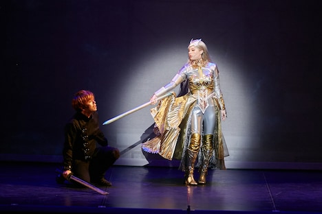 舞台「DARKNESS HEELS～THE LIVE～」より。（Photo by GEKKO）