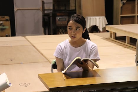 こまつ座＆ホリプロ公演「組曲虐殺」稽古場より。（撮影：小村早希 / 提供：ホリプロ）