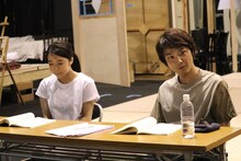 こまつ座＆ホリプロ公演「組曲虐殺」稽古場より。（撮影：小村早希 / 提供：ホリプロ）