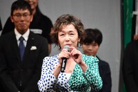 「『関西演劇祭』お前ら、芝居たろか！」開会式より。キムラ緑子。