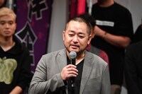 「『関西演劇祭』お前ら、芝居たろか！」開会式より。西田シャトナー。