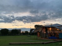 「ベビー・ピーの旅芝居 2019『ラプラタ川』」会場の様子。