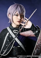 星元裕月扮する森蘭丸。