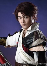 横山真史扮する武田信玄。