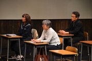 老いのプレーパーク 発表公演「老人ハイスクールDX」稽古の様子。