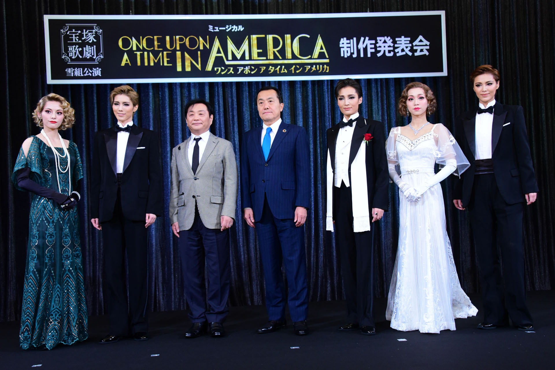 宝塚歌劇雪組 ミュージカル「ONCE UPON A TIME IN AMERICA」制作発表会