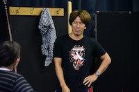 「ザ・フォーリナー The Foreigner」稽古場公開より。