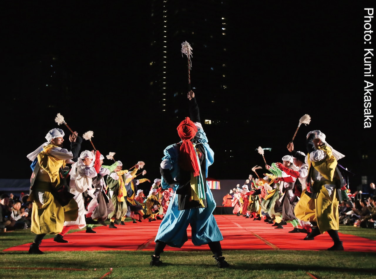 コスプレイヤーも登場「大田楽 いけぶくろ絵巻」、空間演出はNAKED