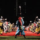 コスプレイヤーも登場「大田楽 いけぶくろ絵巻」、空間演出はNAKED