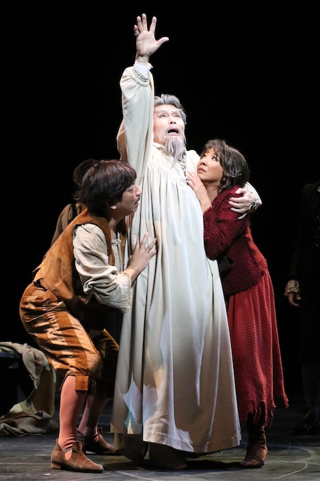 ミュージカル「ラ・マンチャの男」より。（写真提供：東宝演劇部）