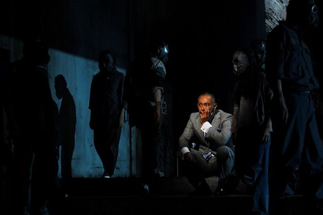 Bunkamura30周年記念 シアターコクーン・オンレパートリー2019 DISCOVER WORLD THEATRE vol.7「オイディプス」より。（撮影：細野晋司）