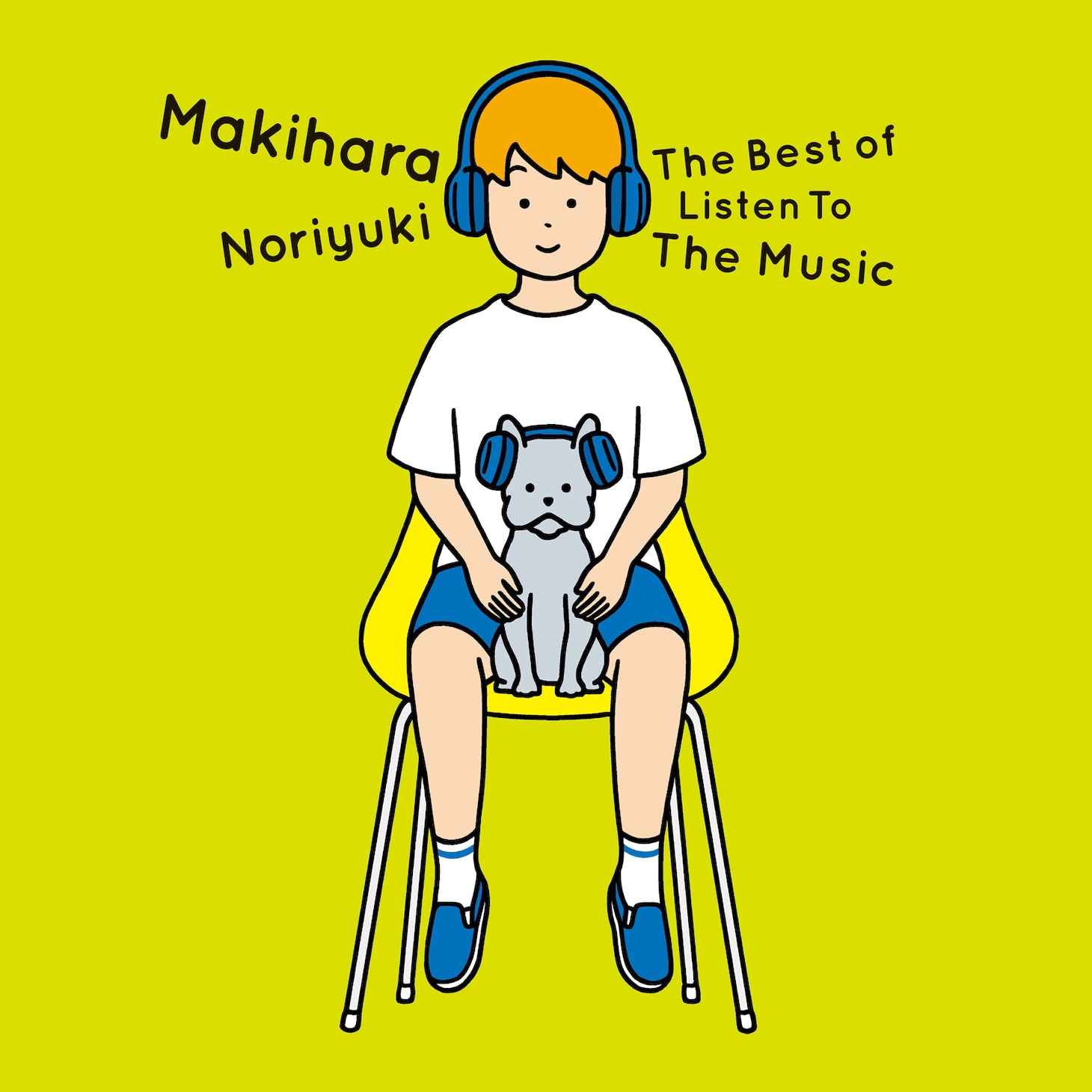 槇原敬之「The Best of Listen To The Music」アナログ盤ジャケット