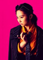 田中美久（HKT48）の扮装ビジュアル。