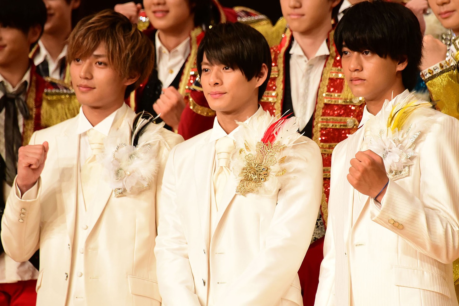 左から永瀬廉、平野紫耀、高橋海人。