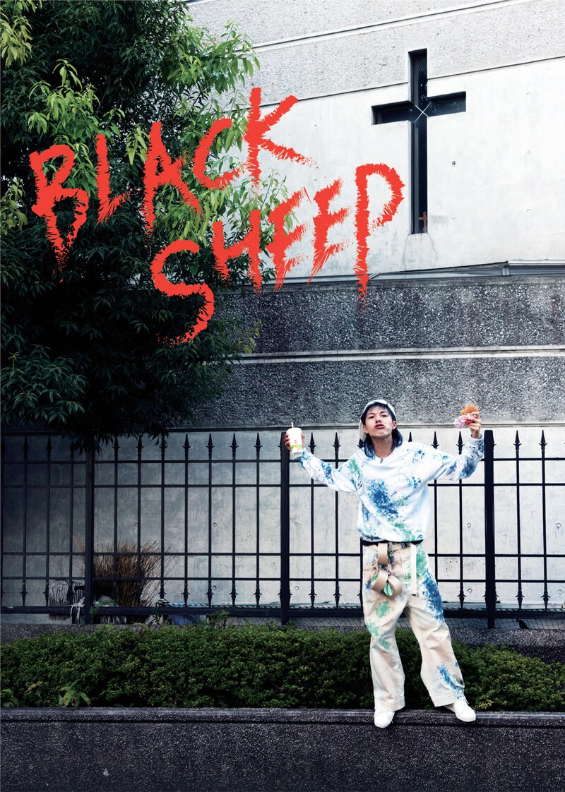 一人芝居「BLACK SHEEP」チラシ表