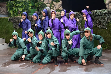 「ミュージカル『忍たま乱太郎』第10弾 再演~これぞ忍者の大運動会だ!~」の出演者。