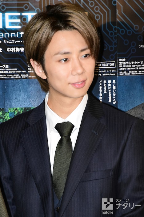 「THE NETHER」囲み取材より。北山宏光。