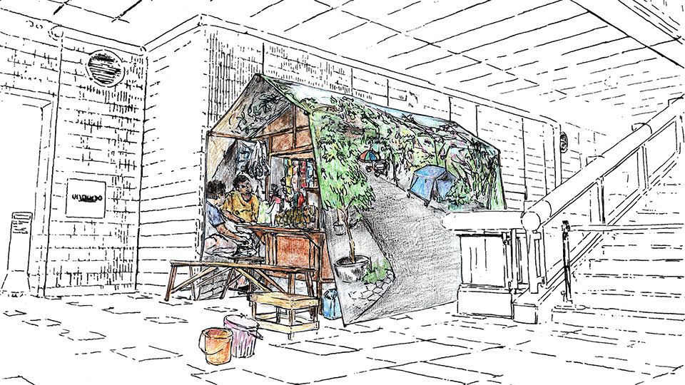 池袋に出現する屋台型“オアシス”、北澤潤「NOWHERE OASIS」