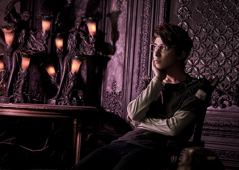 橘りょう扮する幸運児のイメージビジュアル。