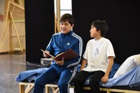 ミュージカル「ビッグ・フィッシュ」公開稽古より。