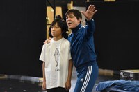 ミュージカル「ビッグ・フィッシュ」公開稽古より。