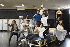 「ビッグ・フィッシュ」川平慈英＆浦井健治が新曲披露、白井晃「キャストは大変」
