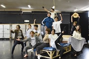 「ビッグ・フィッシュ」川平慈英&浦井健治が新曲披露、白井晃「キャストは大変」