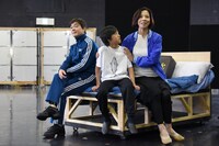 ミュージカル「ビッグ・フィッシュ」公開稽古より。