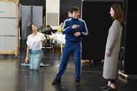 ミュージカル「ビッグ・フィッシュ」公開稽古より。