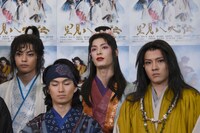 「里見八犬伝」囲みインタビューより。