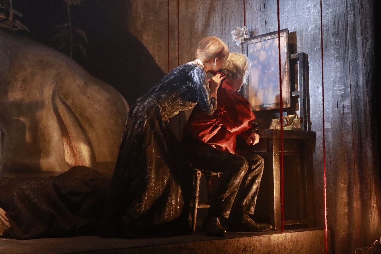 「この二人芝居はキツ過ぎる」、山路和弘＆朴ろ美「さけび」開幕