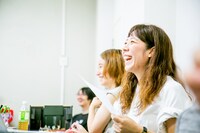 □字ック「掬う」稽古の様子。